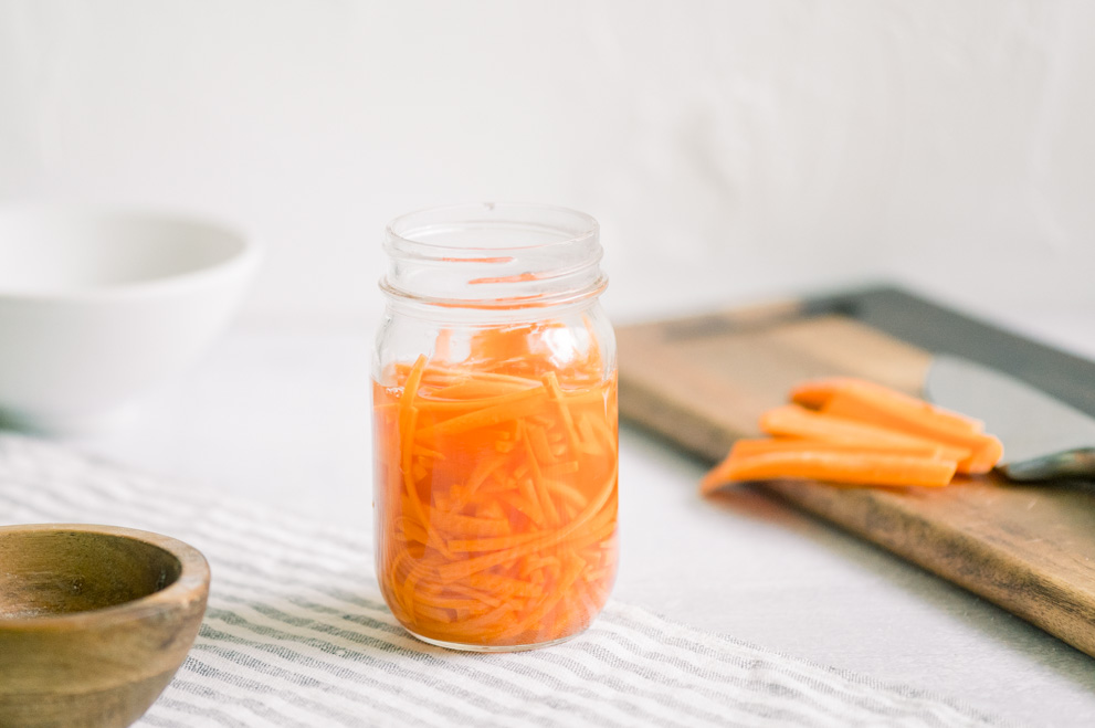 Pickled Carrot Strings